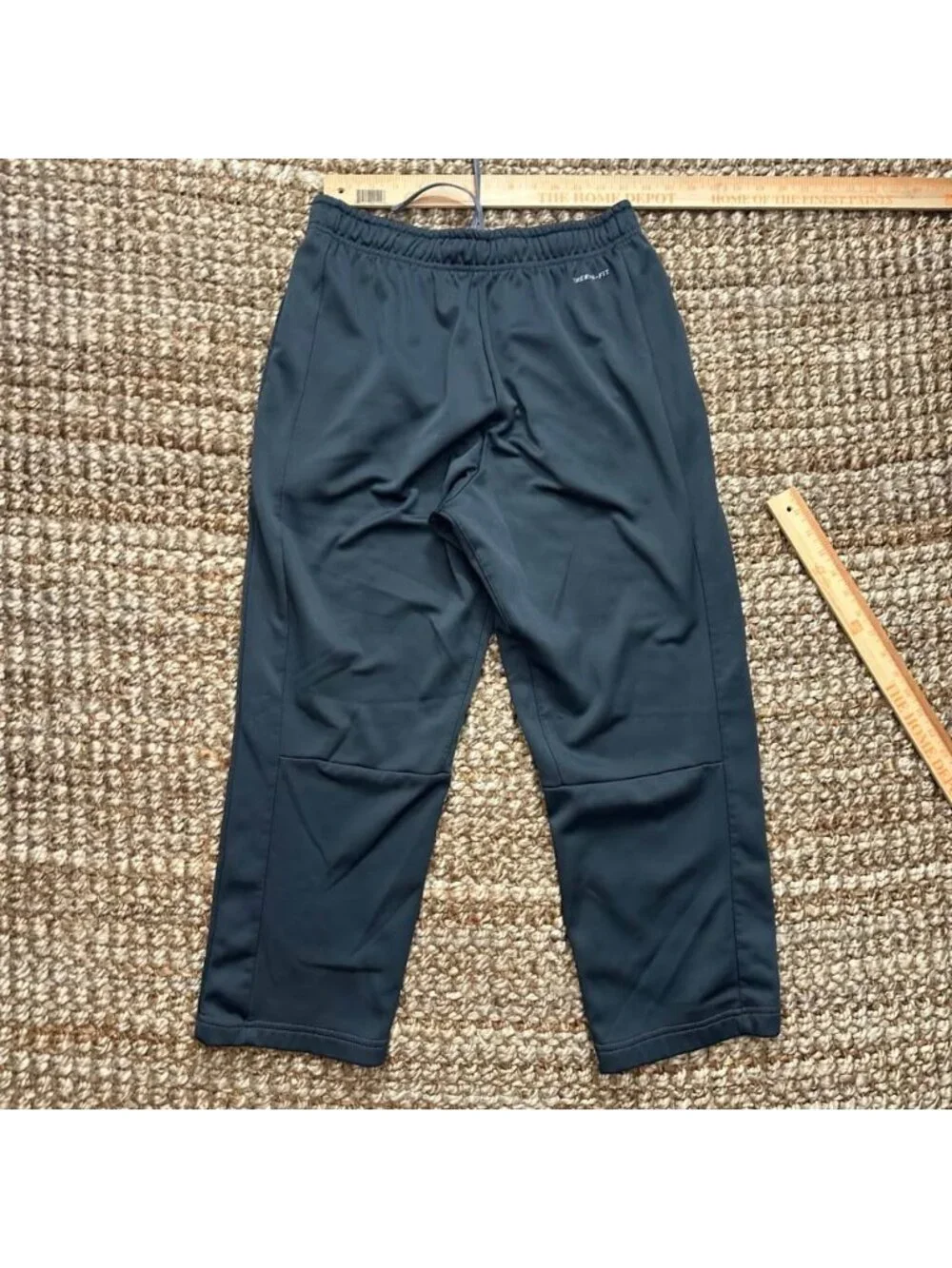 Nike Therma-Fit Medium Open Hem Sweat Pants Joggers Black 646676-060